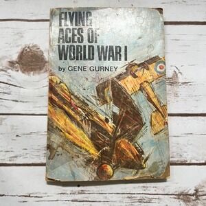 Scholastic Flying Aces of World War I Gene Gurney Paperback Vintage 1965 Book